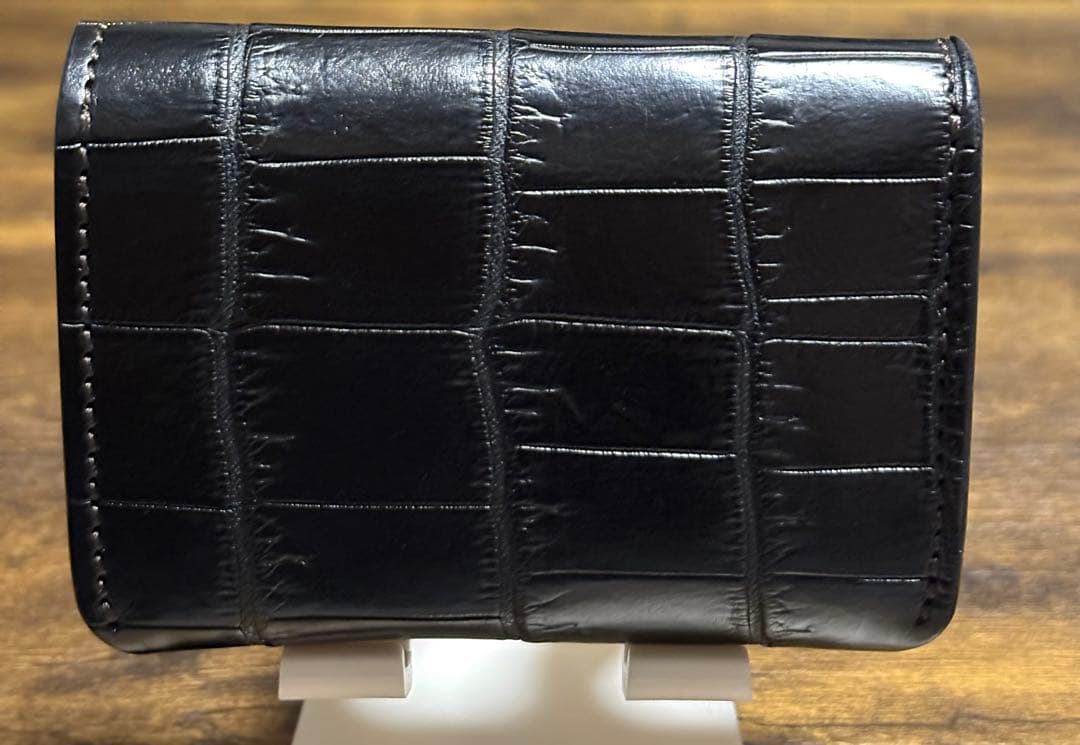 最終値下げ　WILDSWANS ARTHUR CROCODILE BLACK