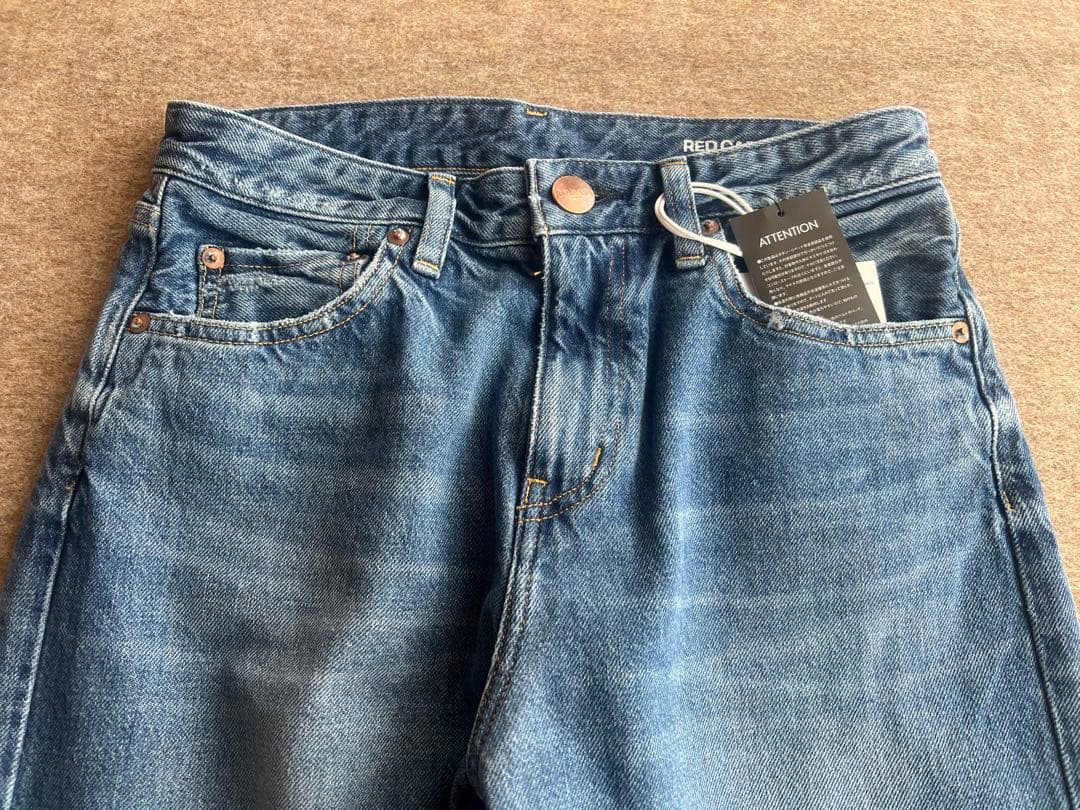 今期26新作未使用タグ付きレッドカードRED CARDデニムKansas23