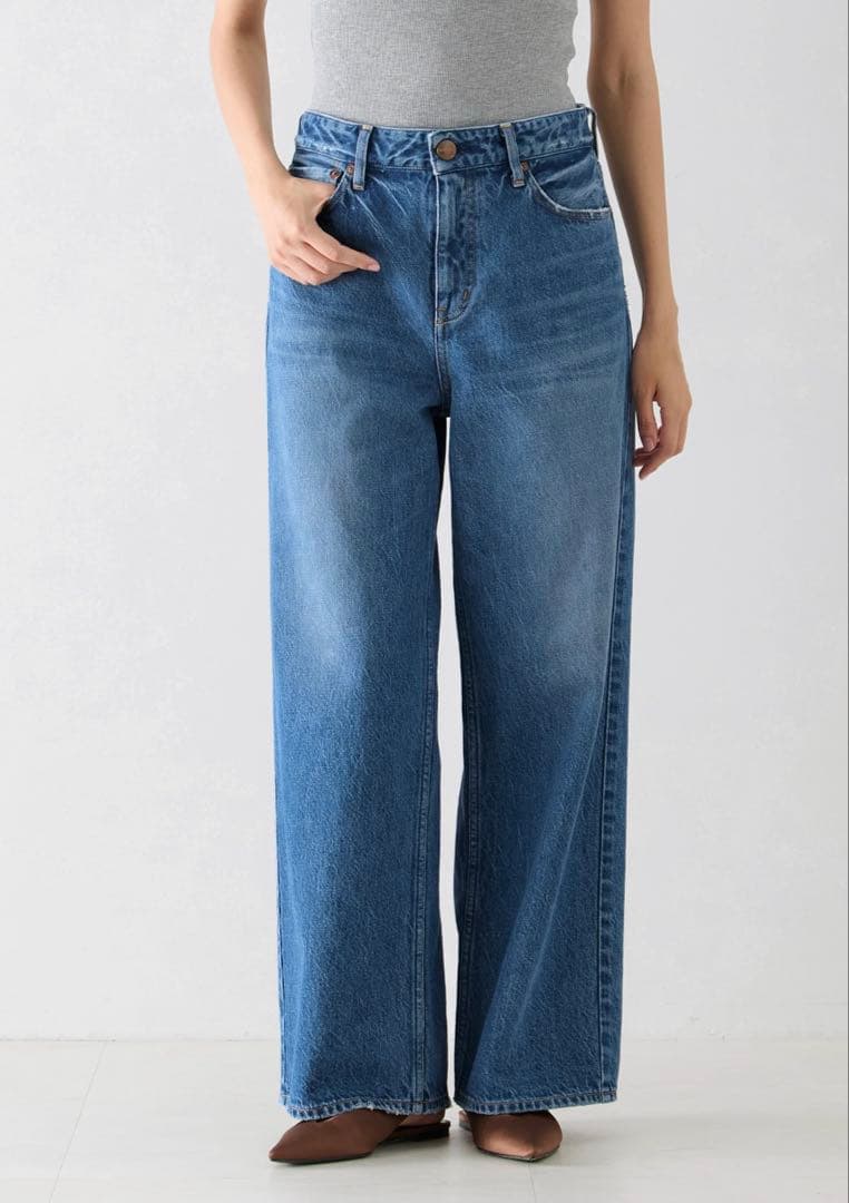 今期26新作未使用タグ付きレッドカードRED CARDデニムKansas23