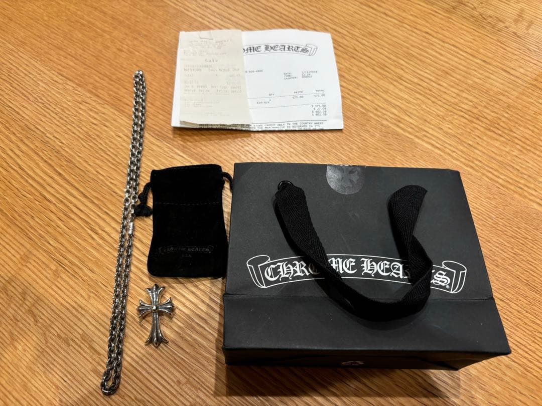 クロムハーツ ペーパーチェーンのみ(20インチ)インボイス付】