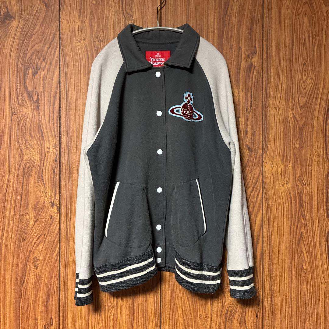 ヴィヴィアンウエストウッド レッドレーベル スタジャン　ブルゾン　オーブ　刺繍