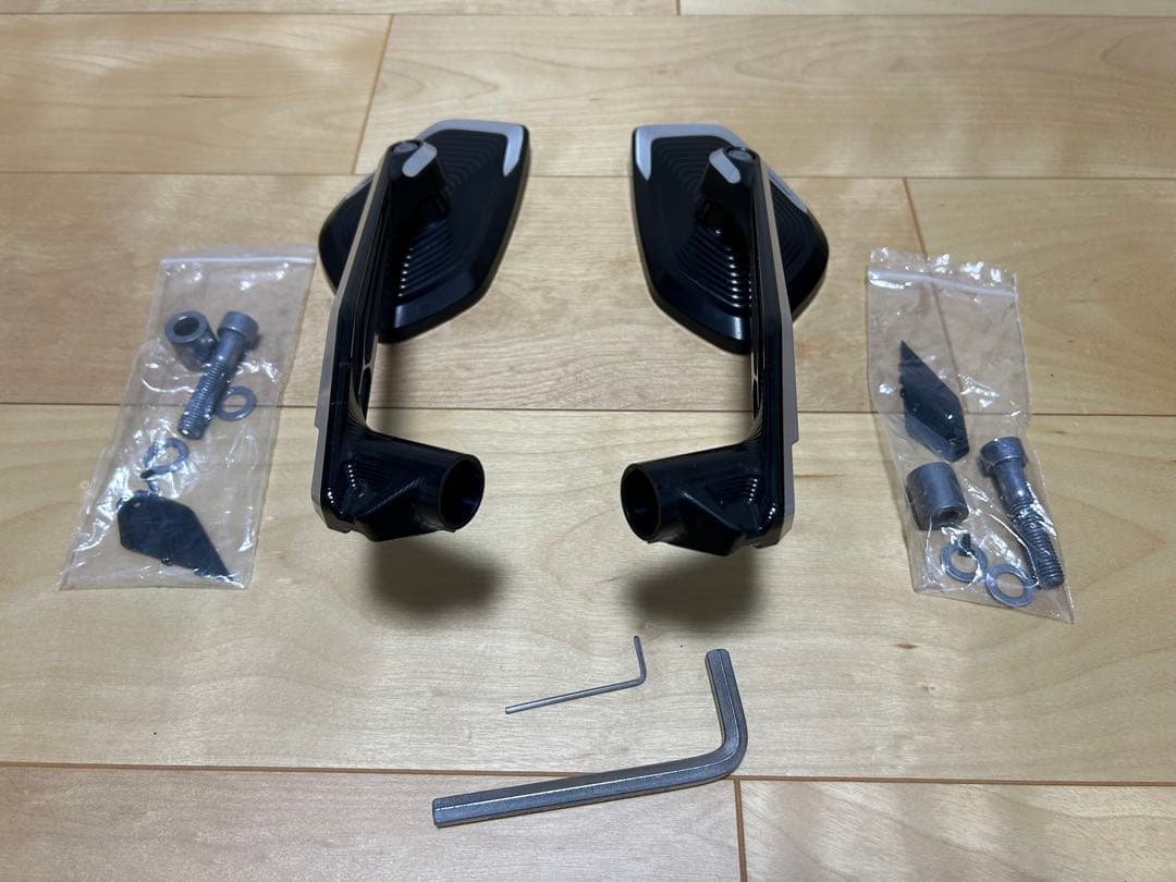  純正 Option 719 ミラーL/R（ブラックシルバー）