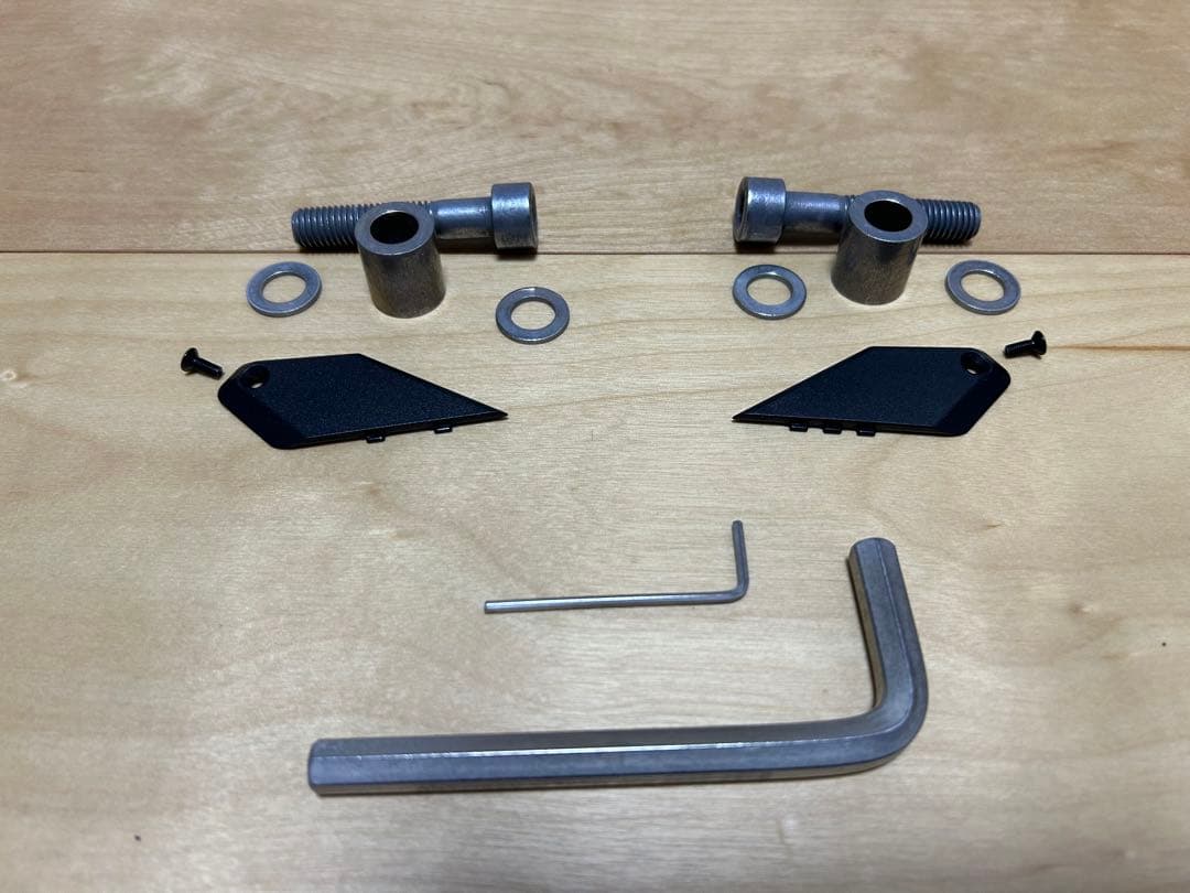  純正 Option 719 ミラーL/R（ブラックシルバー）