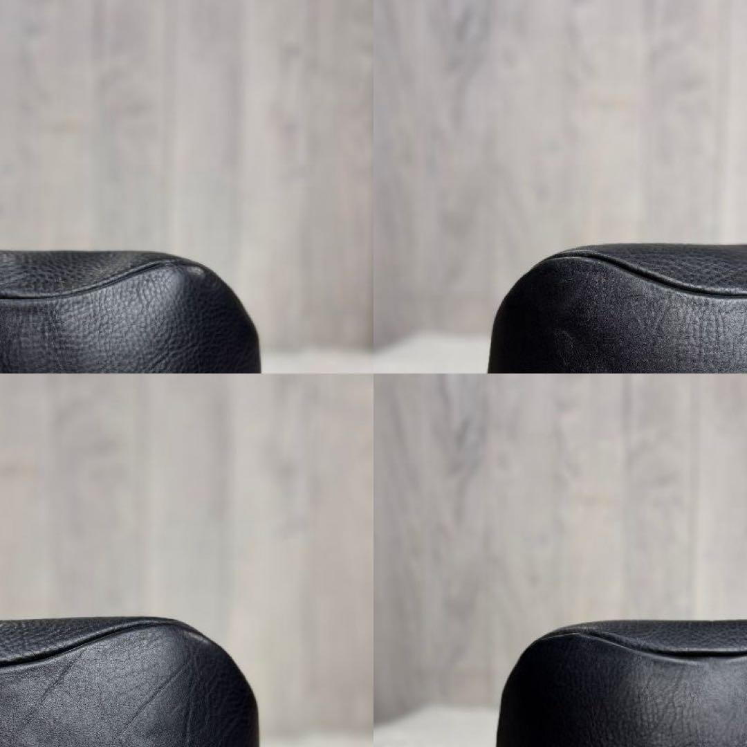 美品♡購入証明書♡保存袋付♡HIROFU ヒロフ ロゴ レザー ハンドバッグ