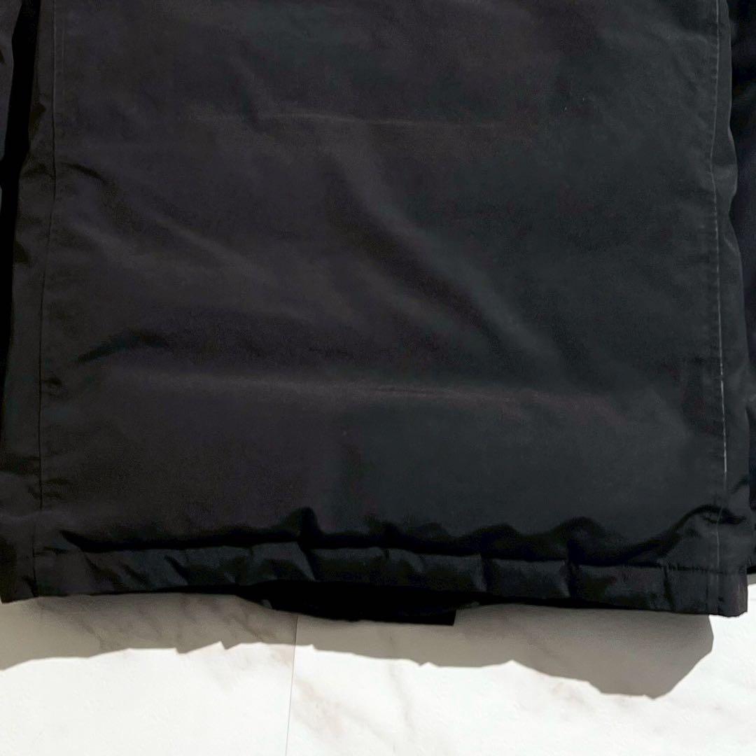 【良品✨】DANTON 2way ダウンジャケット ラクーンファー 黒 36