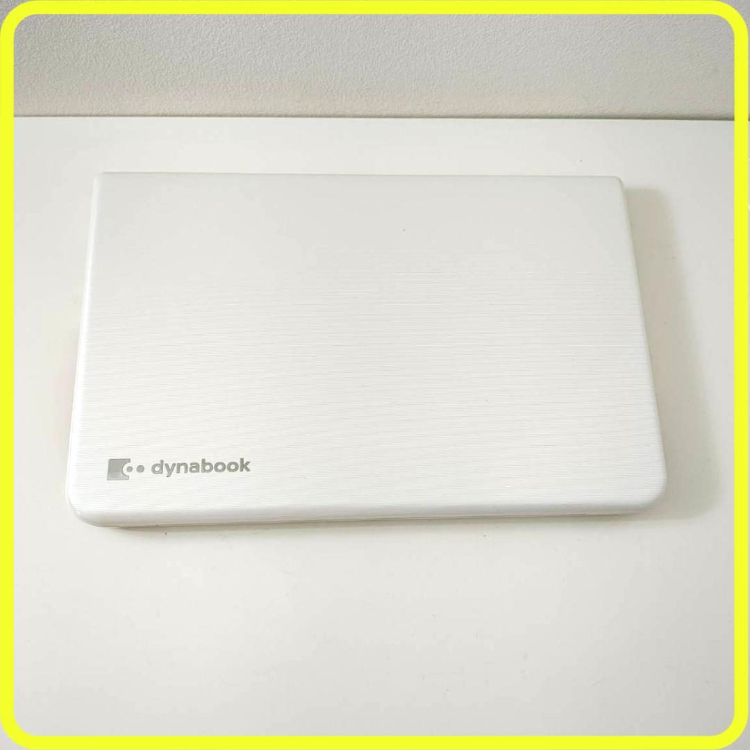 白　新品SSD256⭐️windows11　ノートパソコン　office　769