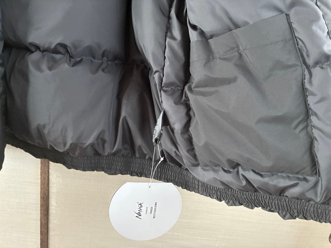 Spick and Span NANGAナンガ別注ダウンジャケット黒ブラック