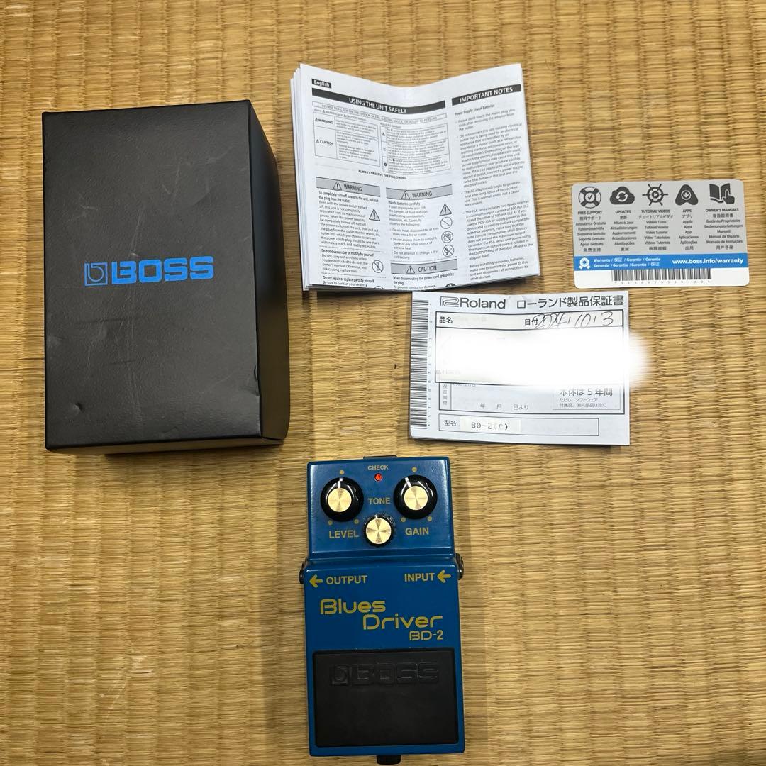 BOSS Blues D BD-2 ギターエフェクター　完品