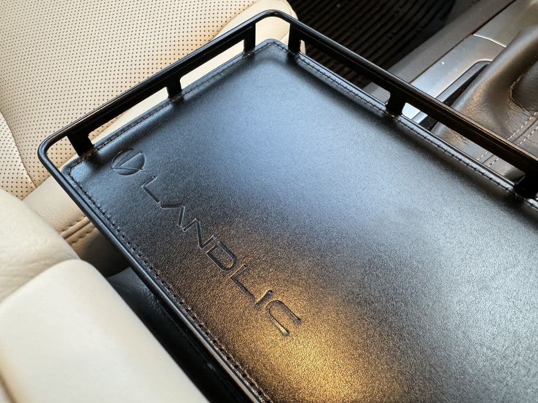 150プラド後期車用☆センターテーブル&レザーパッド☆ランドリックジャパン☆