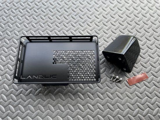 150プラド後期車用☆センターテーブル&レザーパッド☆ランドリックジャパン☆