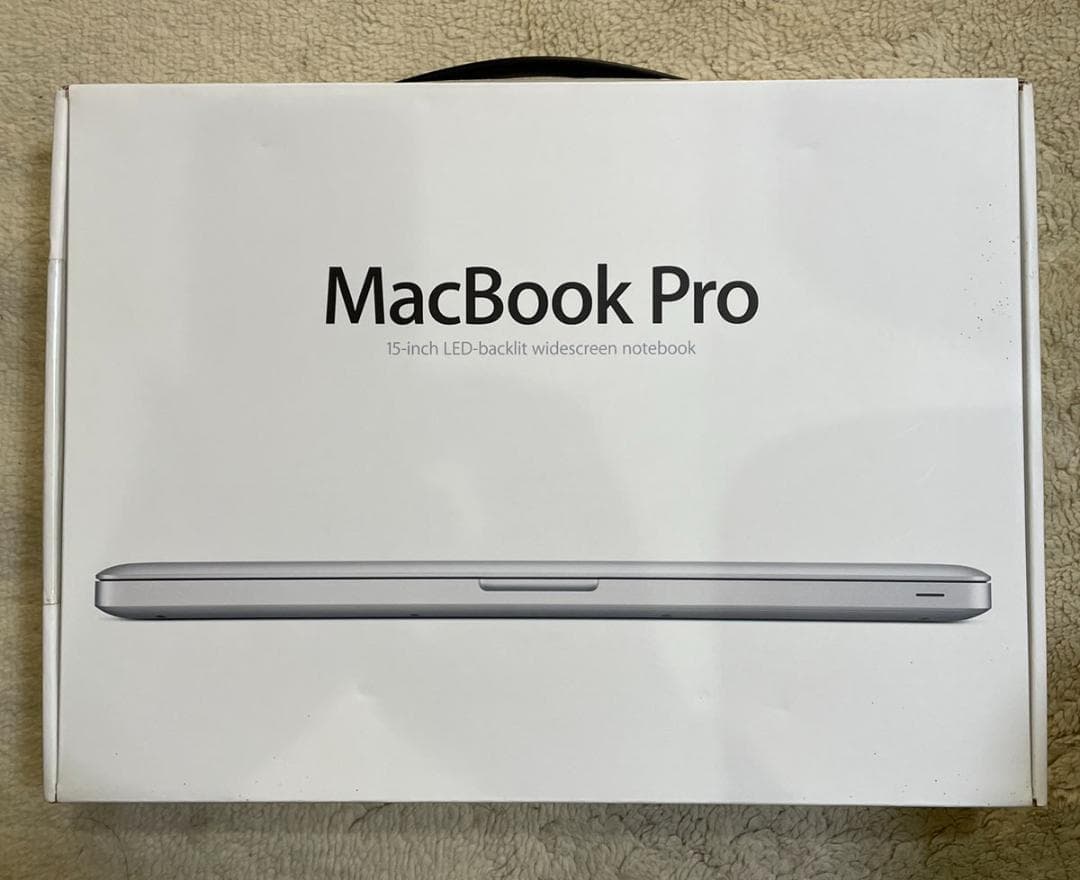 【ジャンク】MacBook Pro 15インチ 2010 Core i7 4GB