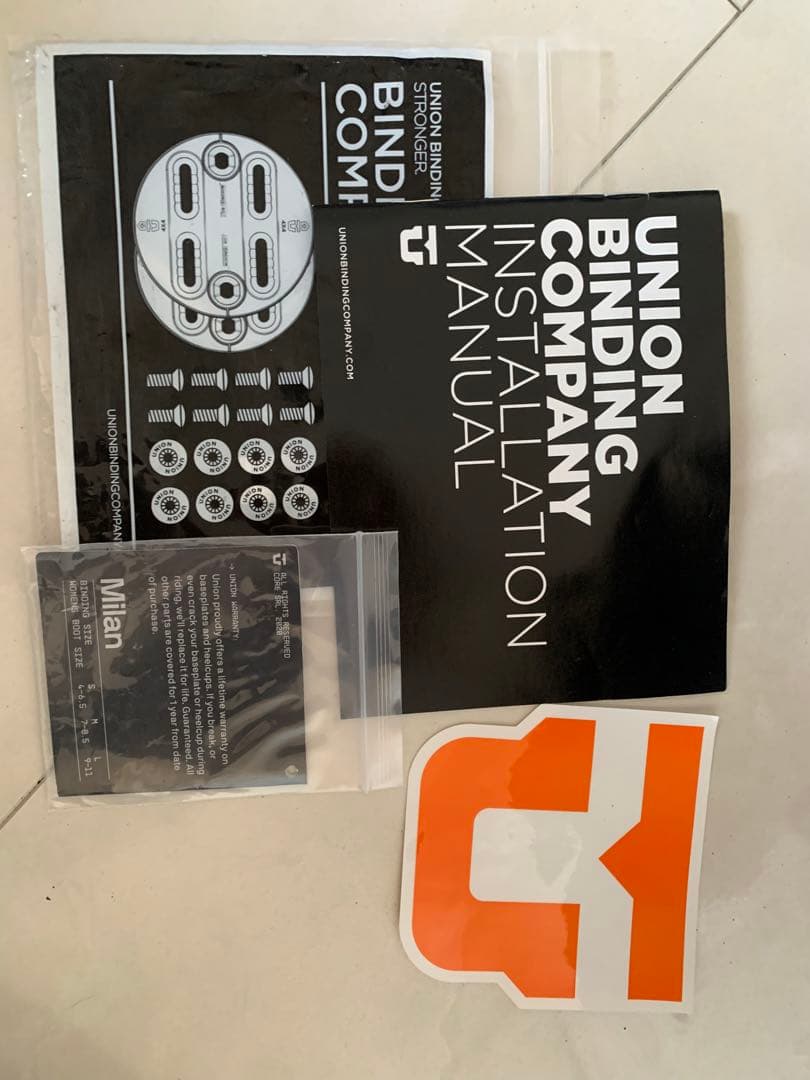 終末限定値下げ　ビンディング Union Milan Womens S