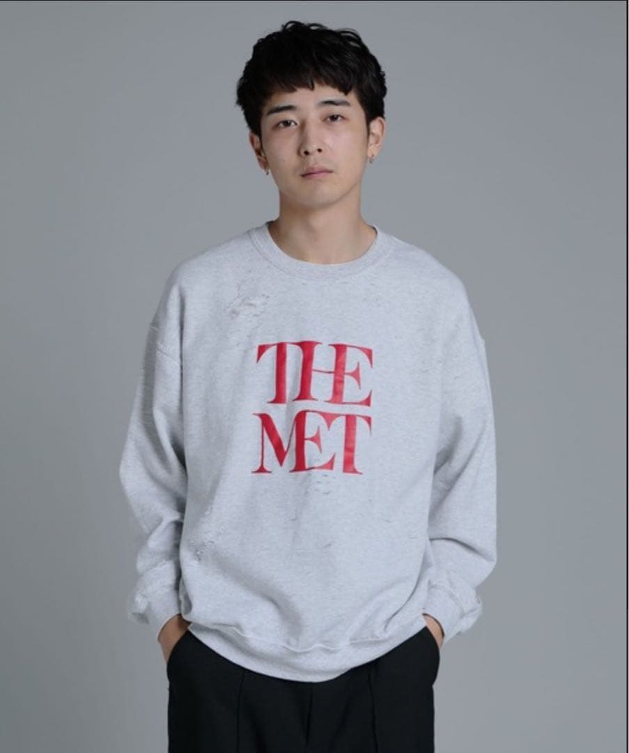 THE MET × DELUXE CREW Medium GRAY