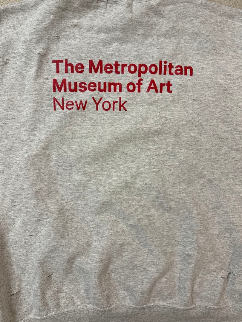 THE MET × DELUXE CREW Medium GRAY