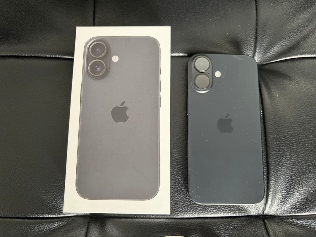 iPhone16 128GB ブラック SIMフリー 【バッテリー91%残】