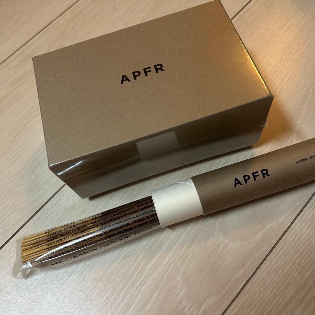 【未開封】APFRアポテーケ　ブラスインセンススタンド　お香立て　お香つき