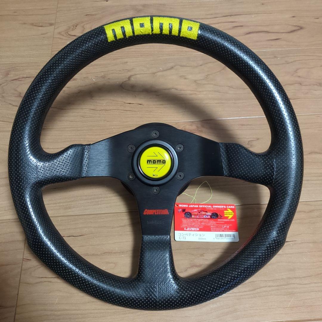 値下げ！MOMO COMPETITION ステアリング　３５パイ