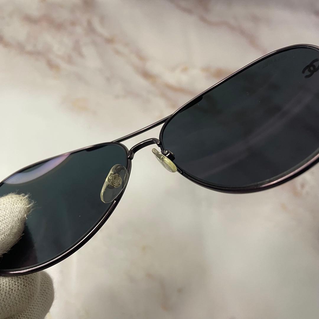 CHANEL シャネル ティアドロップ Y2K モード サングラス ケース付き