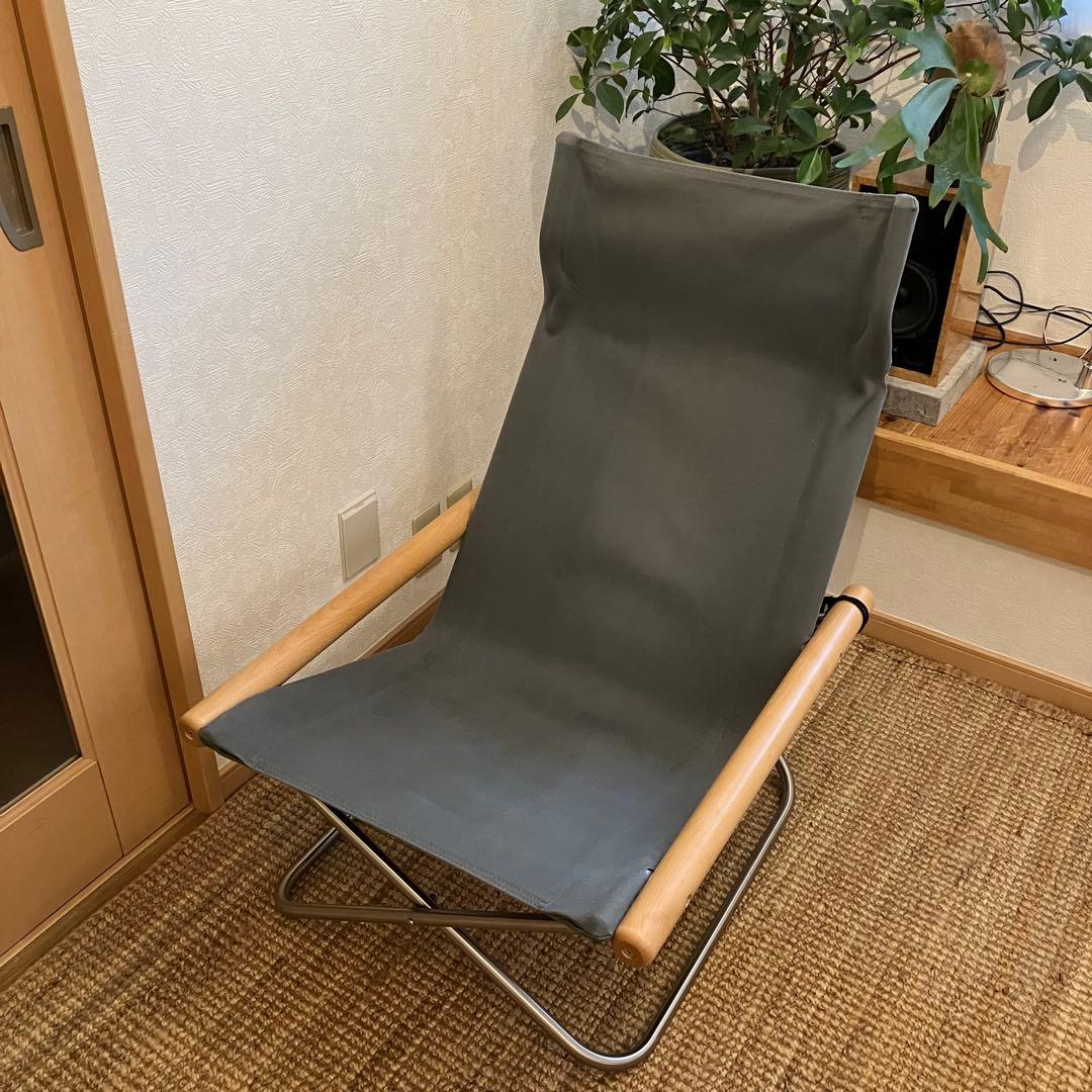 NychairX ニーチェアx グレー ナチュラル