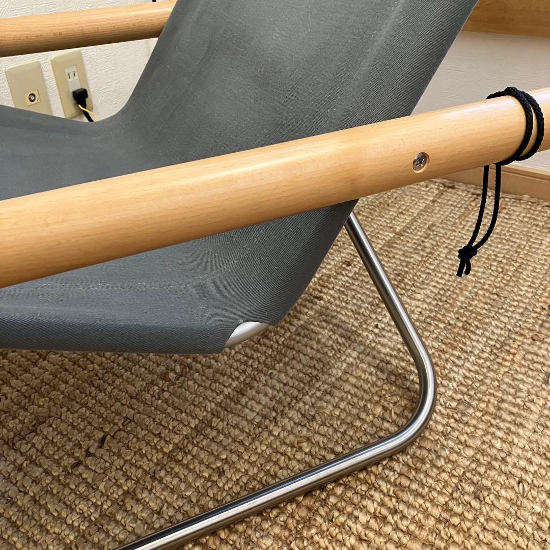 NychairX ニーチェアx グレー ナチュラル