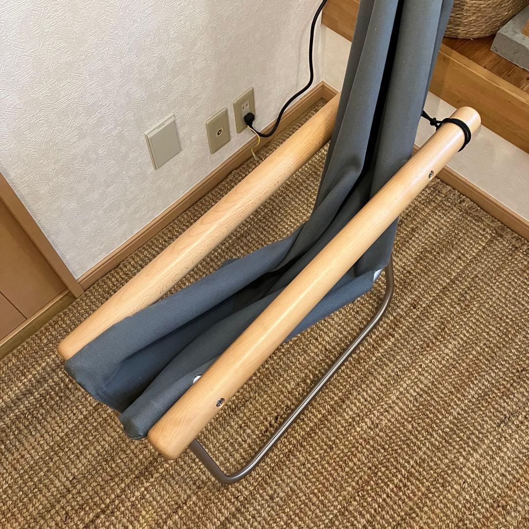 NychairX ニーチェアx グレー ナチュラル