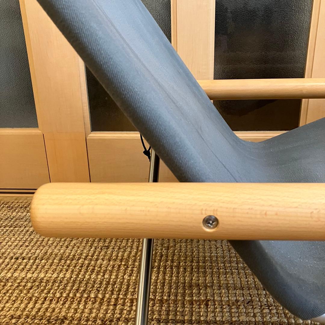 NychairX ニーチェアx グレー ナチュラル