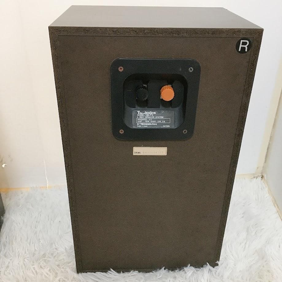 テクニクス 希少 TECHNICS SB-F75 3WAY ペアスピーカー　★