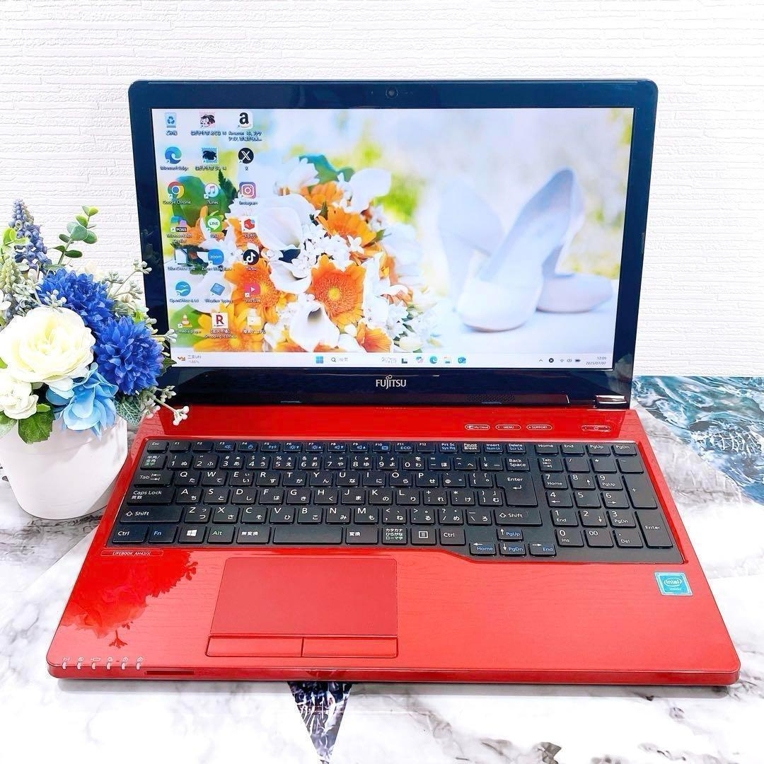 美品✨快適に使える♪新品SSD✨オフィス付き✨ノートパソコン/Windows11