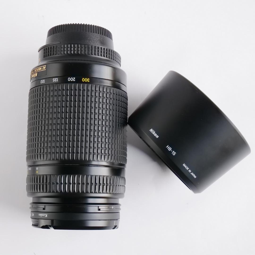 美品 Nikon AF 70-300mm f/4-5.6 D ED 望遠レンズ