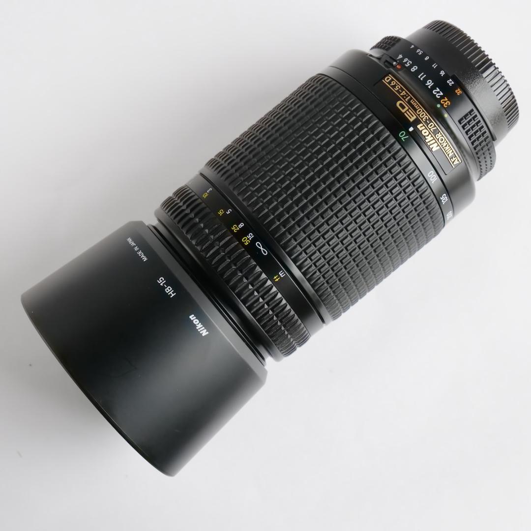 美品 Nikon AF 70-300mm f/4-5.6 D ED 望遠レンズ