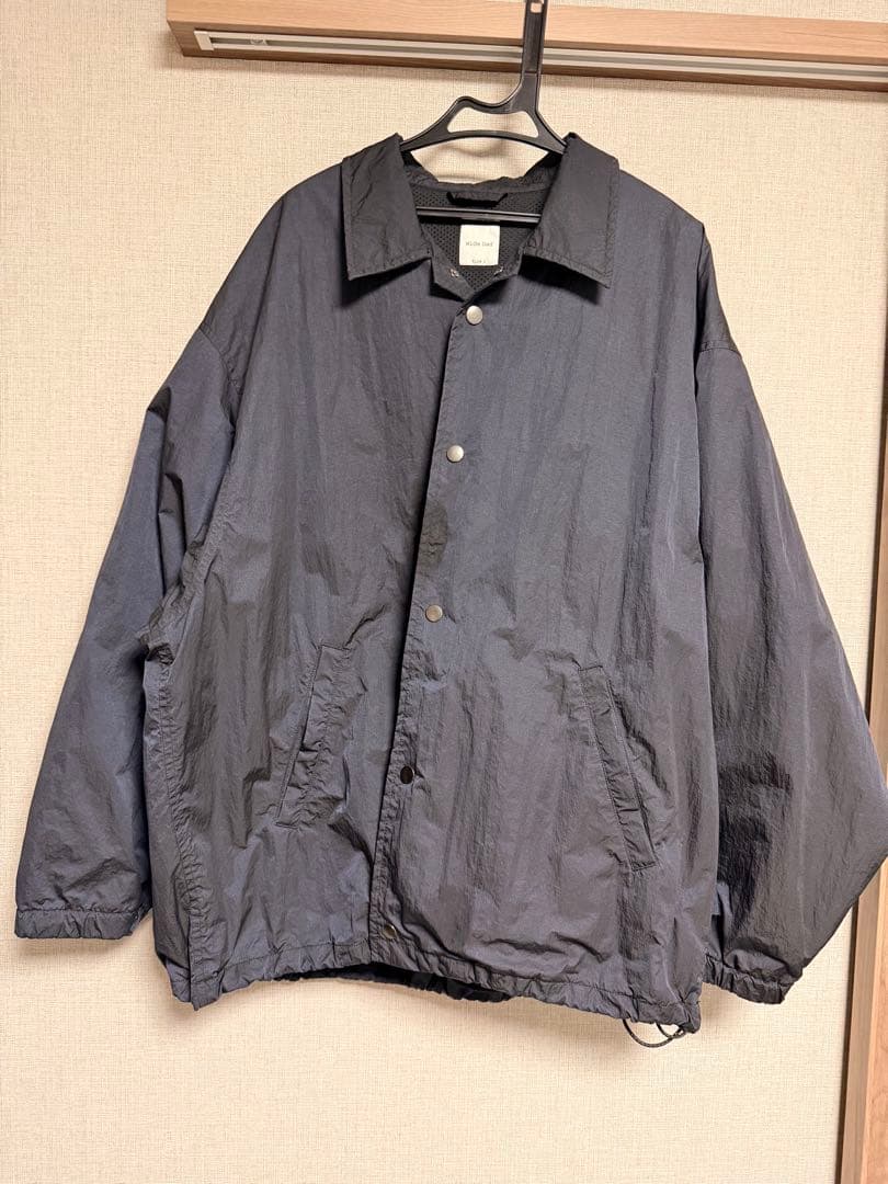 wide dad ナイロンコーチジャケット　サイズ1