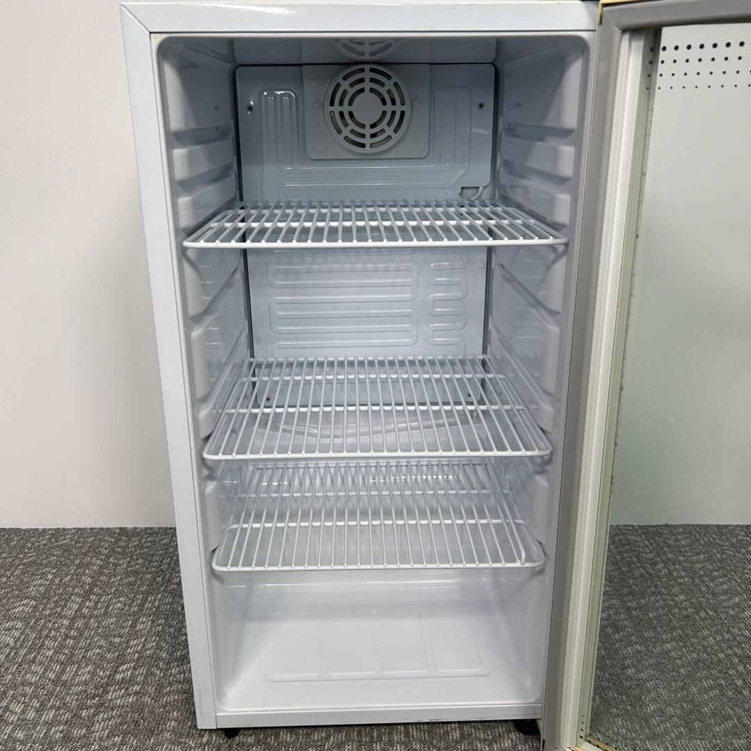 73 業務用 冷蔵ショーケース オフィスコンビニ XW-105 左右開き 小型