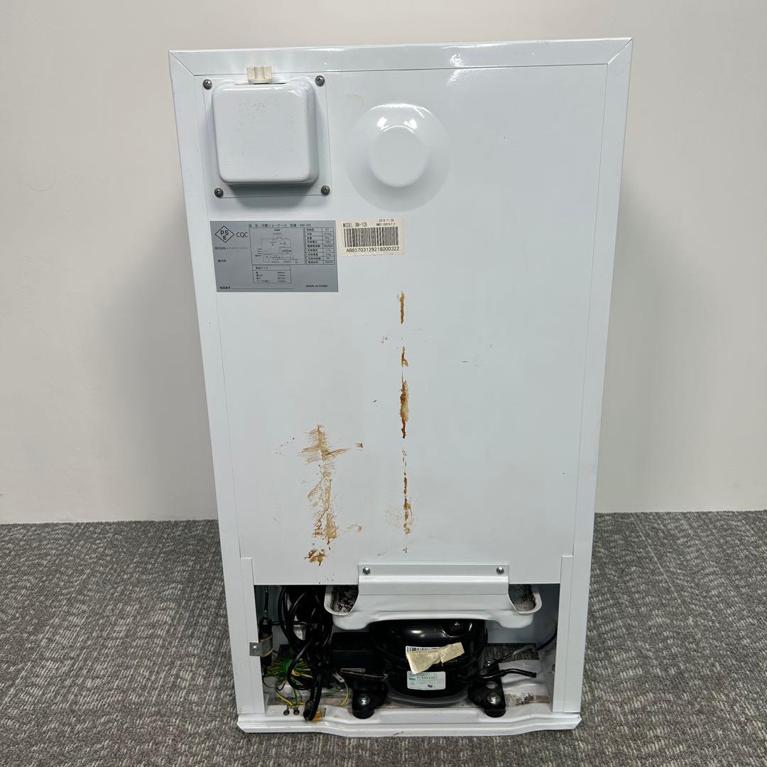 73 業務用 冷蔵ショーケース オフィスコンビニ XW-105 左右開き 小型