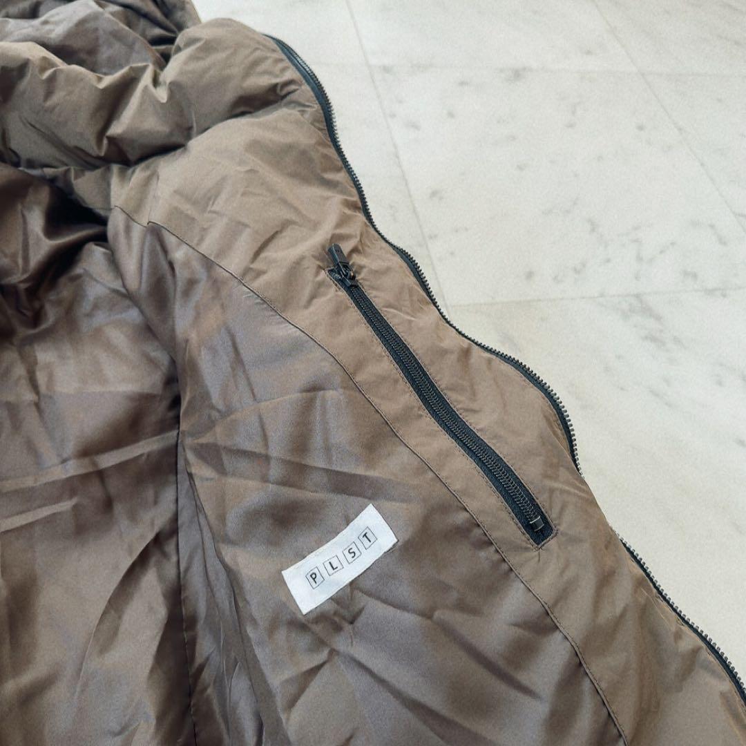 【ダウン90％】 PLST プラステ フード着脱 ダウン ゆったり