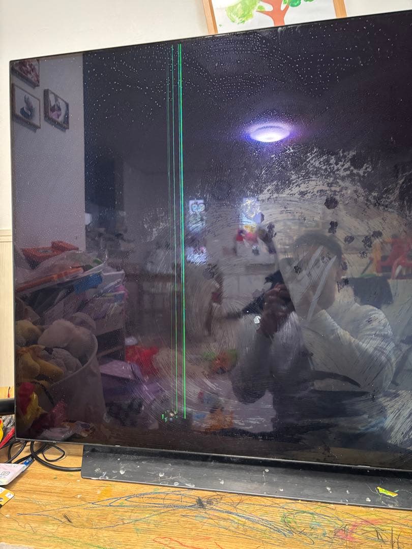 有機EL55型薄型液晶テレビ ジャンク品