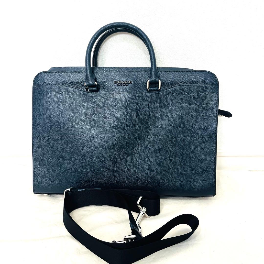 【極美品】COACH ビジネスバッグ ブリーフケース ショルダーバッグ 2way