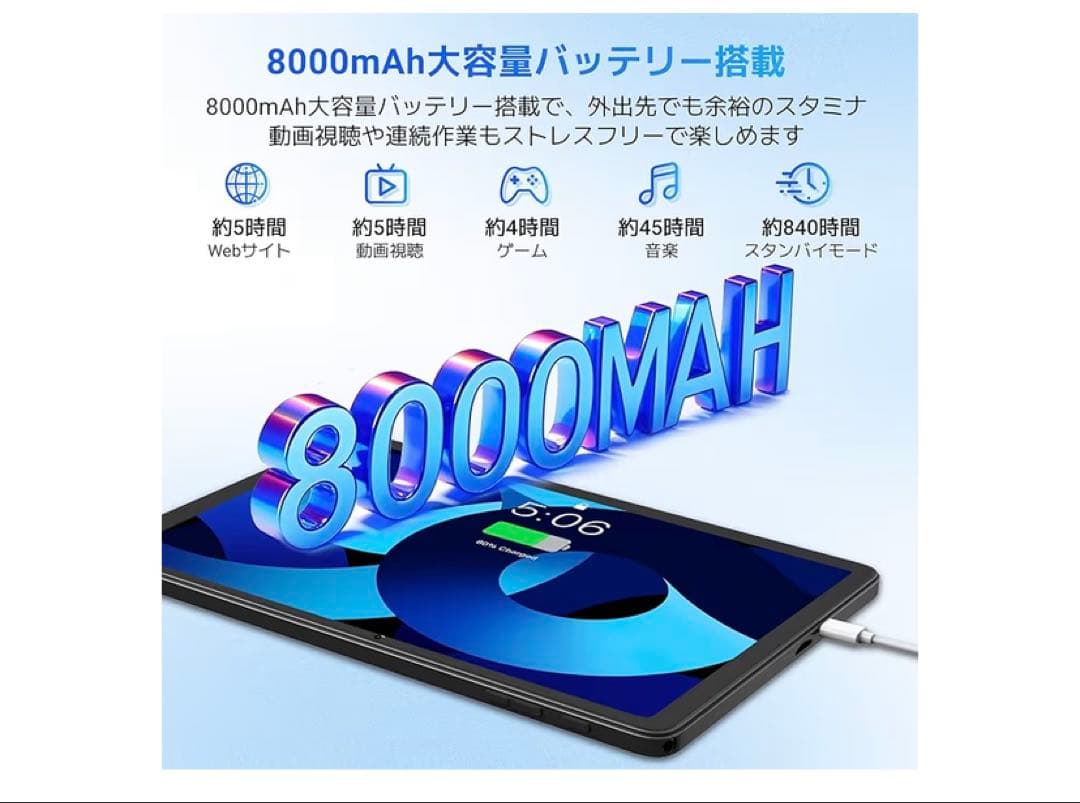 【最安値】Android16タブレット WiFi 24GB+128GB+2TB