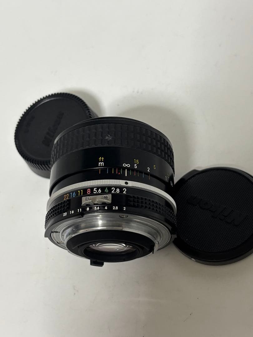 【カビ曇り無し美品】Nikon Ai NIKKOR 35mm F2
