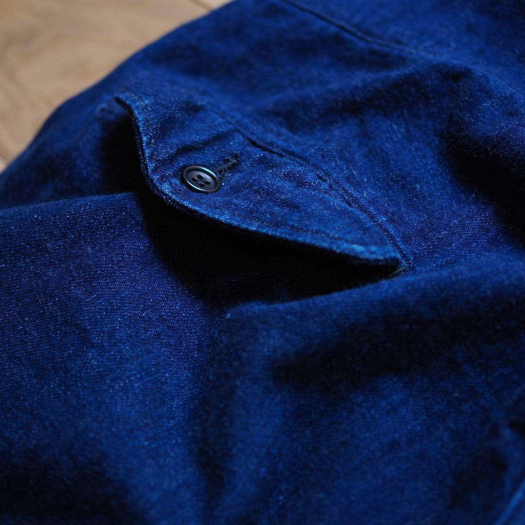ORDINARY FITS DUKE オーバーオール Lサイズ インディゴ