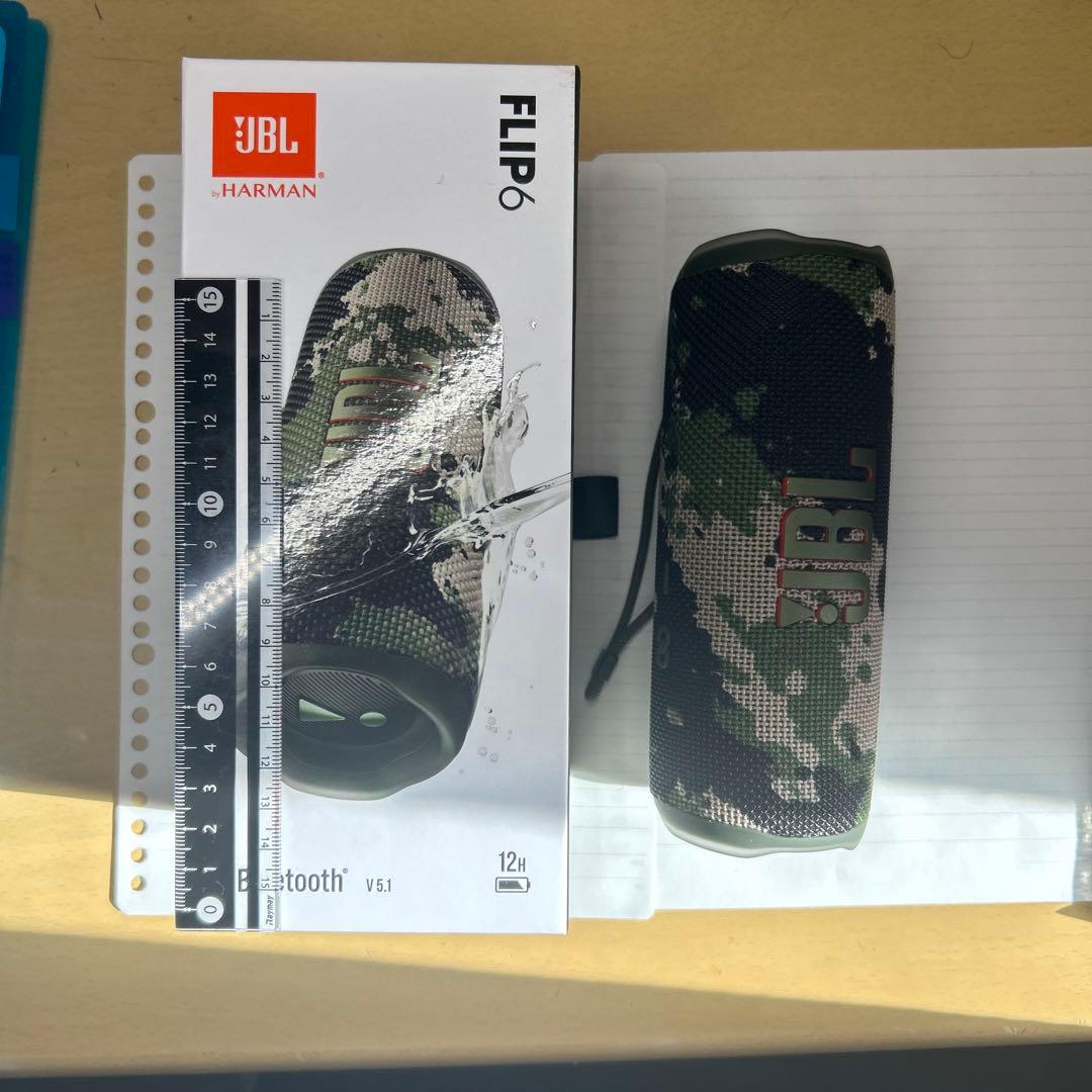 JBL FLIP6 迷彩 ワイヤレススピーカー新品