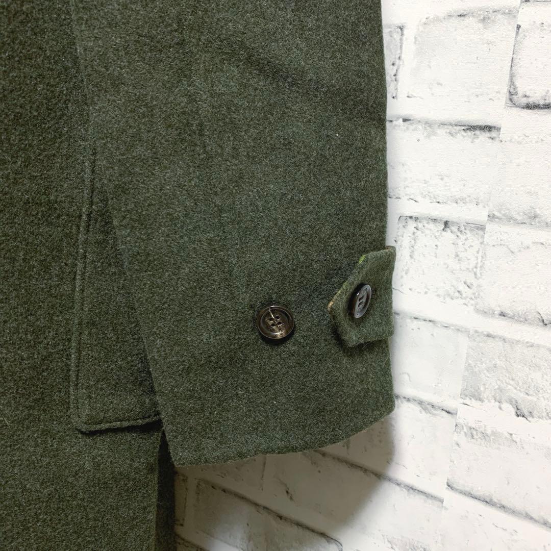 【SCAPA】LODEN-STEINER　ウール　ミンクファー　ダッフルコート