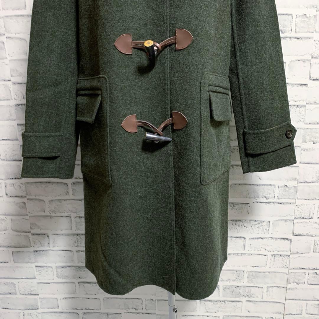 【SCAPA】LODEN-STEINER　ウール　ミンクファー　ダッフルコート