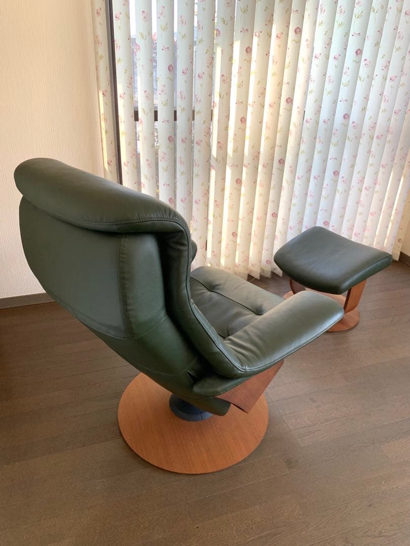 カリモク家具「ザ•ファースト」リクライニングチェア用オットマンRU0156