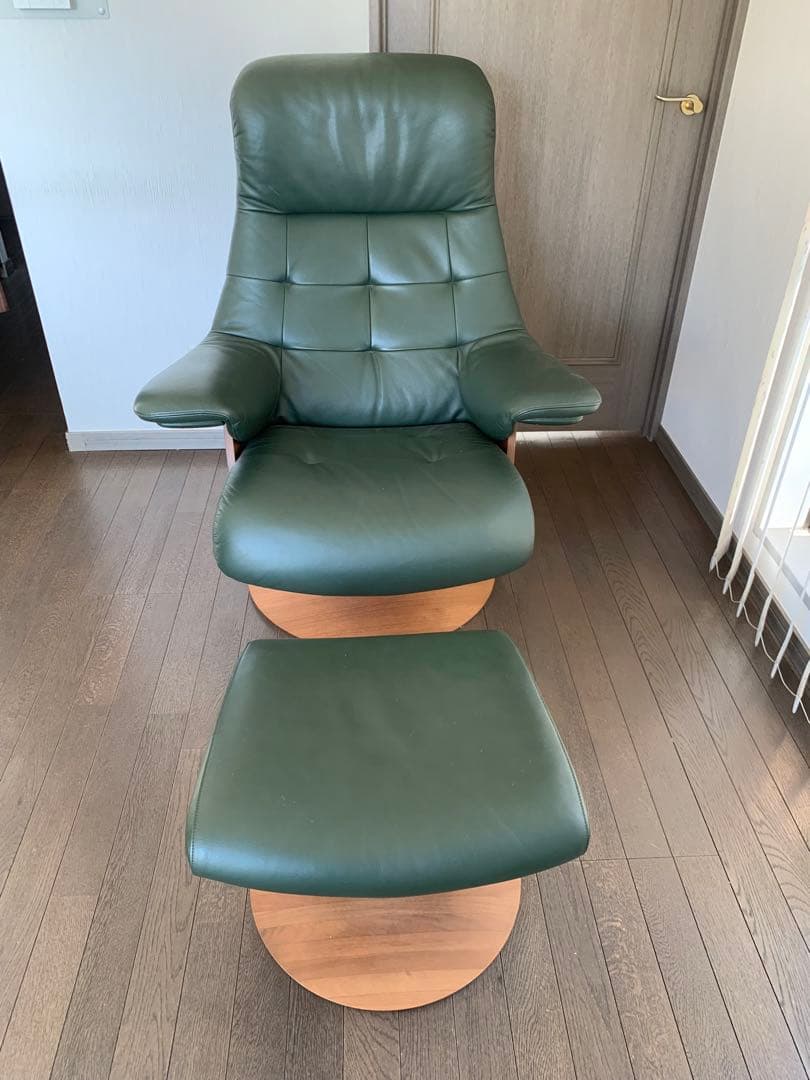 カリモク家具「ザ•ファースト」リクライニングチェア用オットマンRU0156