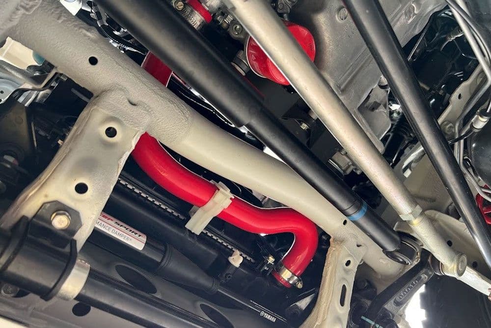 monster SPORT ジムニー JB64W ラジエーターホース 赤