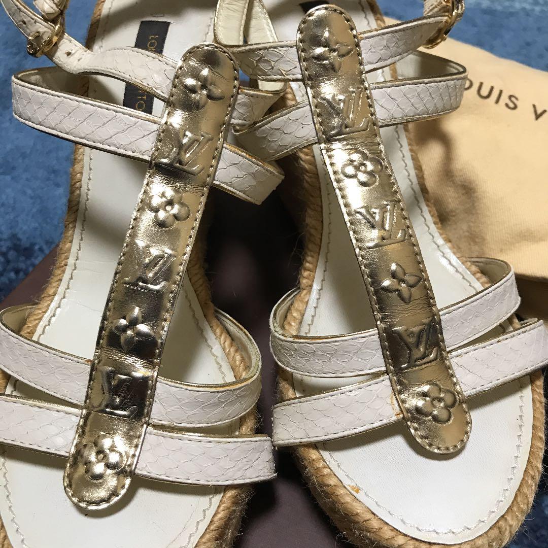 最終値下げ　ルイ　ヴィトン　サンダル