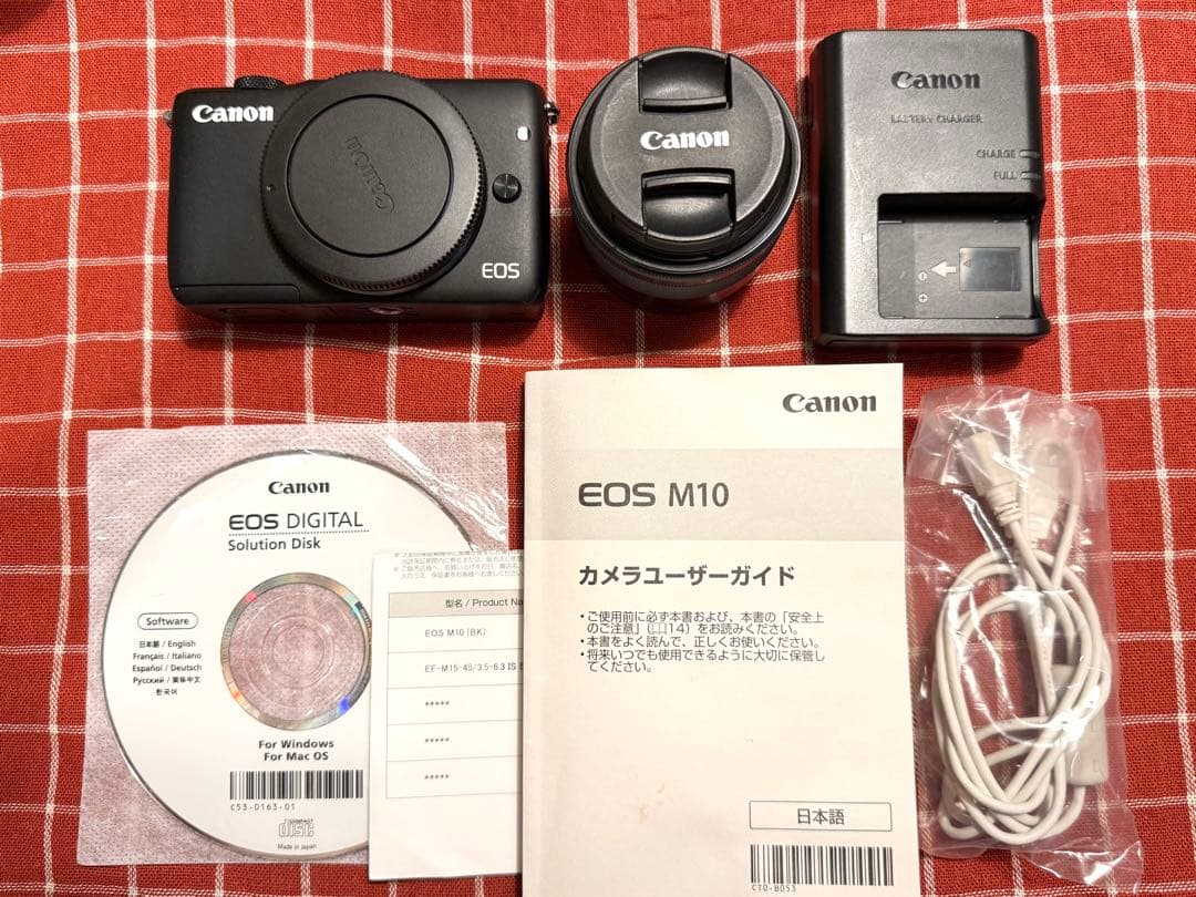 Canon EOS M10 + EF-M 15-45mm レンズセット