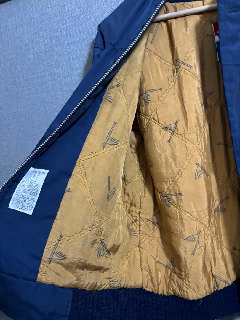 70s Catalina 38 中綿 ダービージャケット ネイビー ヴィンテージ