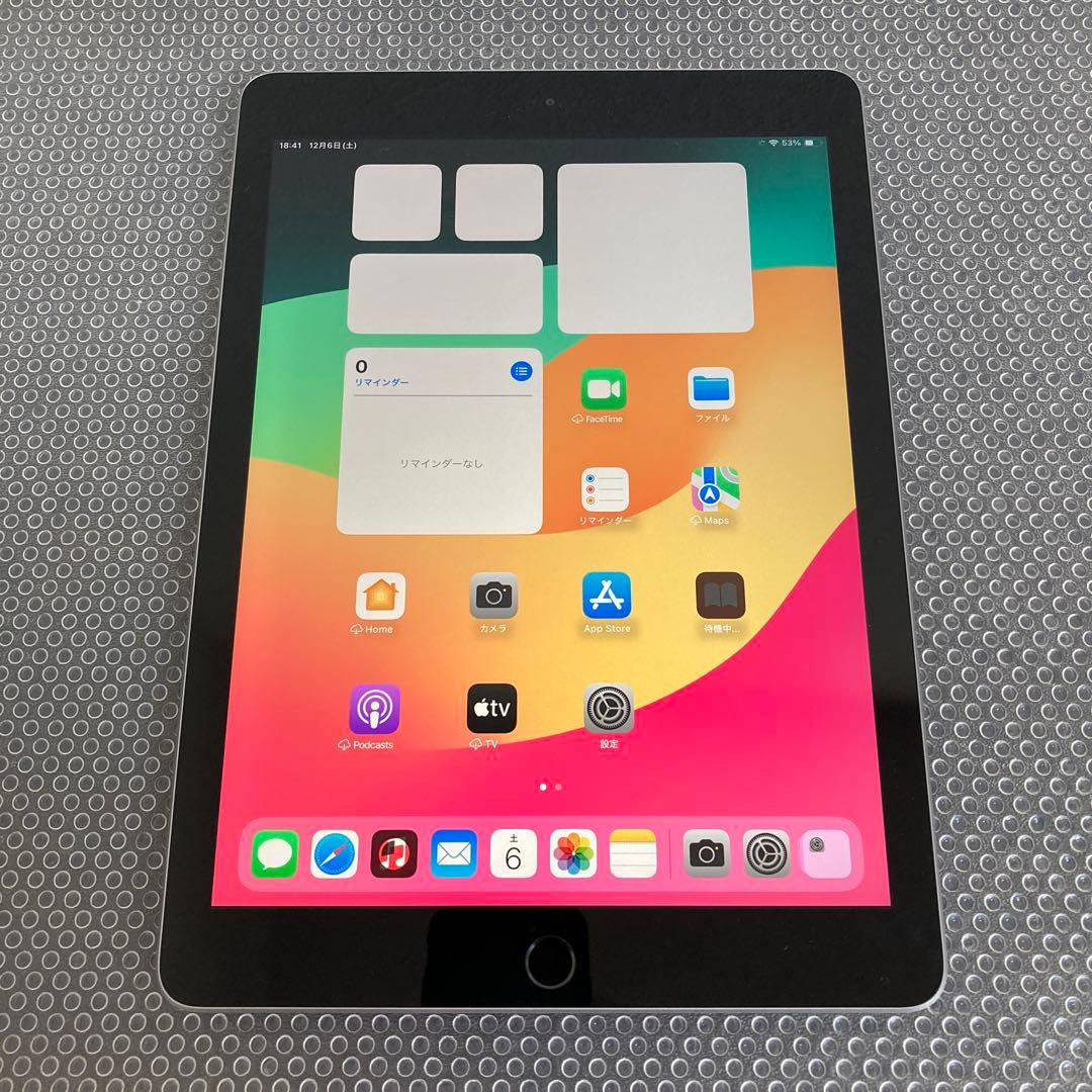 3637【早い者勝ち】比較的美品☆iPad6第6世代128GB WIFIモデル☆