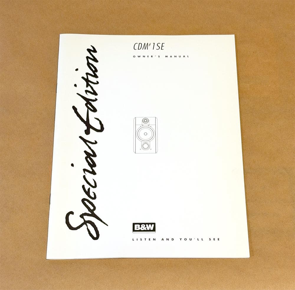B&W CDM1SE CDM1 Special Edition スピーカー